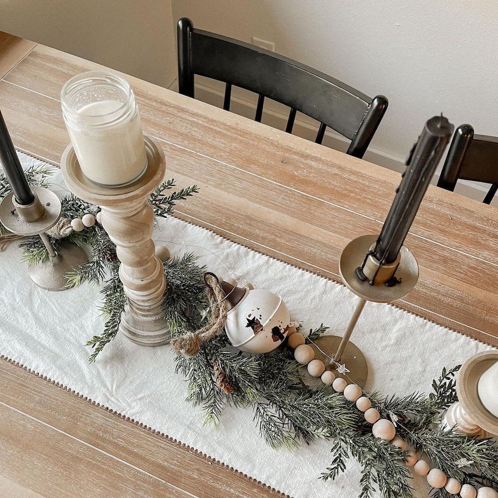 21 Festive Coastal Table Top Centerpiece Ideas with Candles