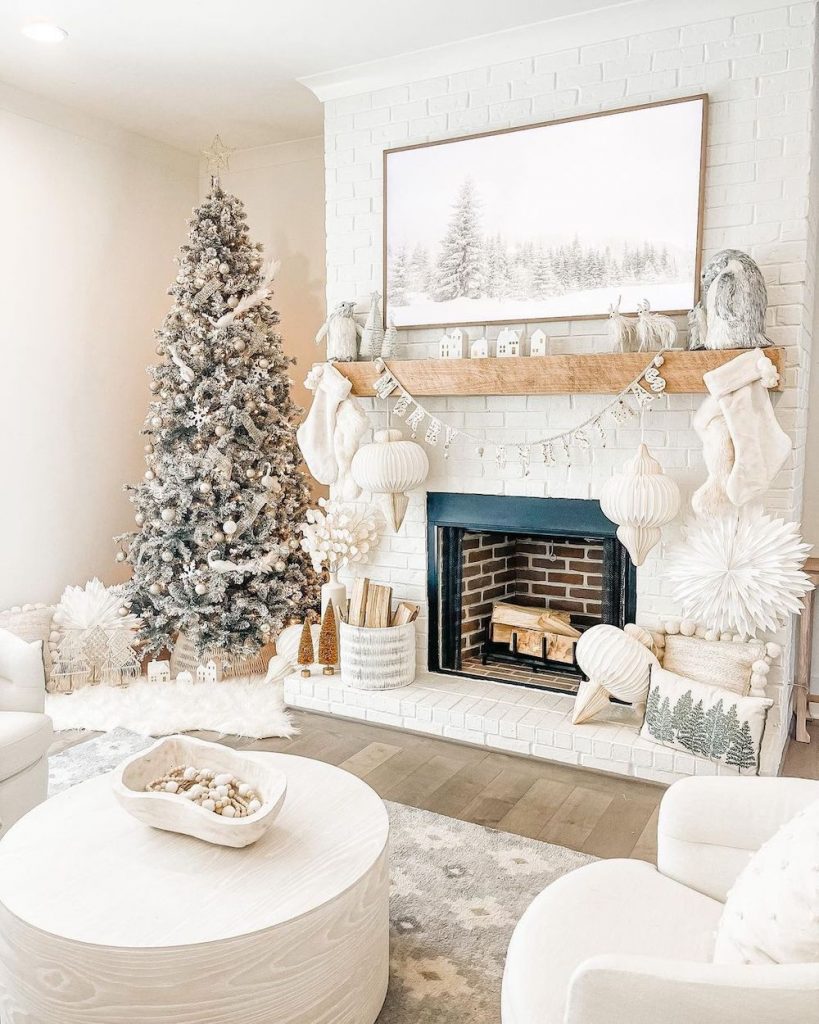 Christmas Living Room Ideas In 8 2 #Christmas #ChristmasLivingRoom #LivingRoomDecor #HomeDecor #ChristmasDecorIdeas 