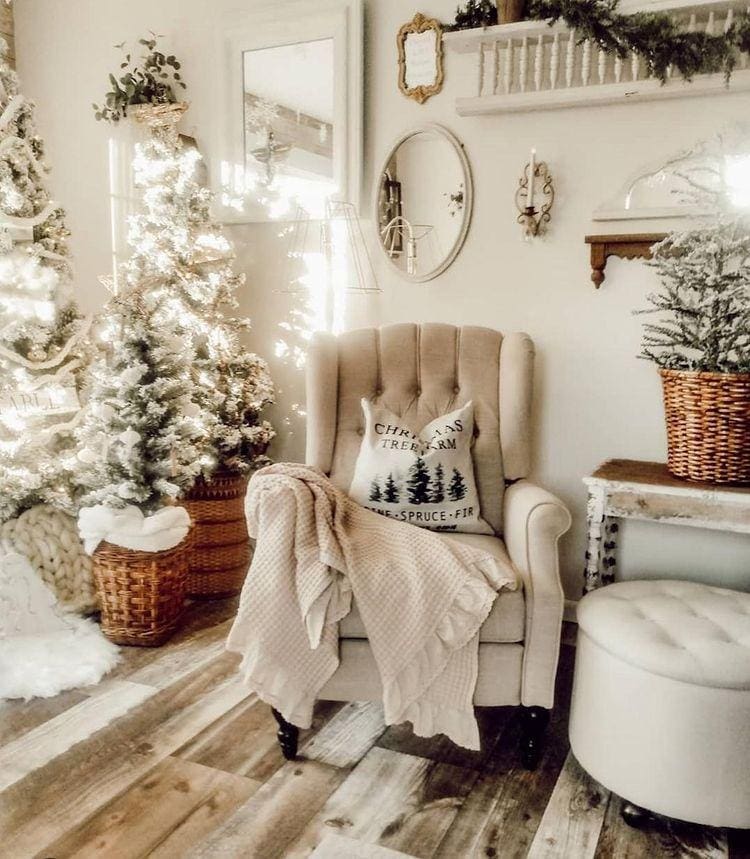 In 2 #Christmas #ReadingNooks #ChristmasReadingNooks #HomeDecor #ChristmasDecorIdeas 