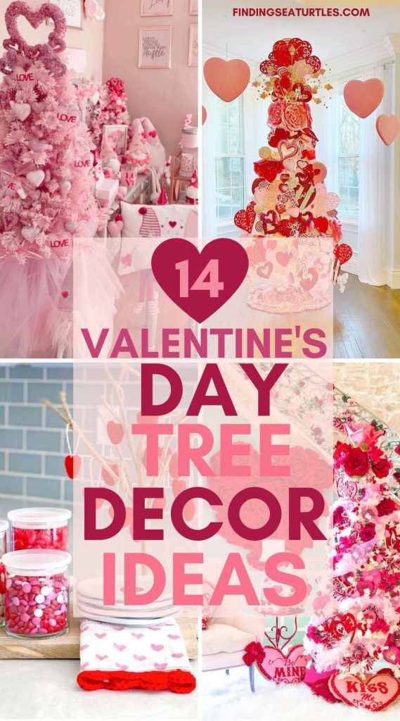 14 VALENTINES DAY Tree Decor Ideas #ValentinesDay #DIYValentinesDayTree #HomeDecor #ValentineDecorIdeas 