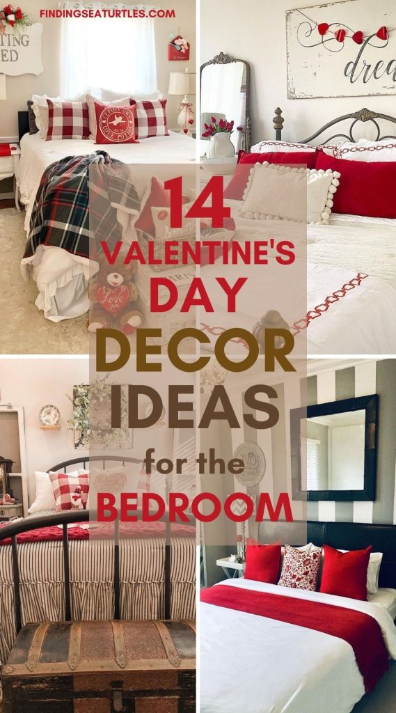 14 VALENTINES Day Decor Ideas for the Bedroom #ValentinesDay#ValentineBedrooms #HomeDecor #ValentineDecorIdeas 