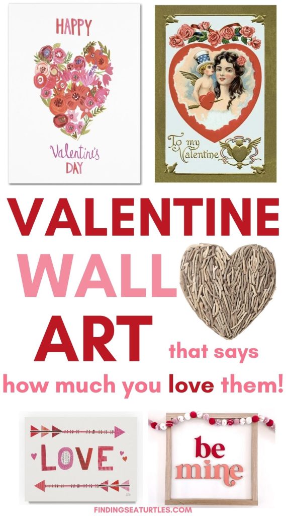 VALENTINE Wall Art that says how much you love them #ValentinesDay#ValentineWallArt #HomeDecor #ValentineDecorIdeas 