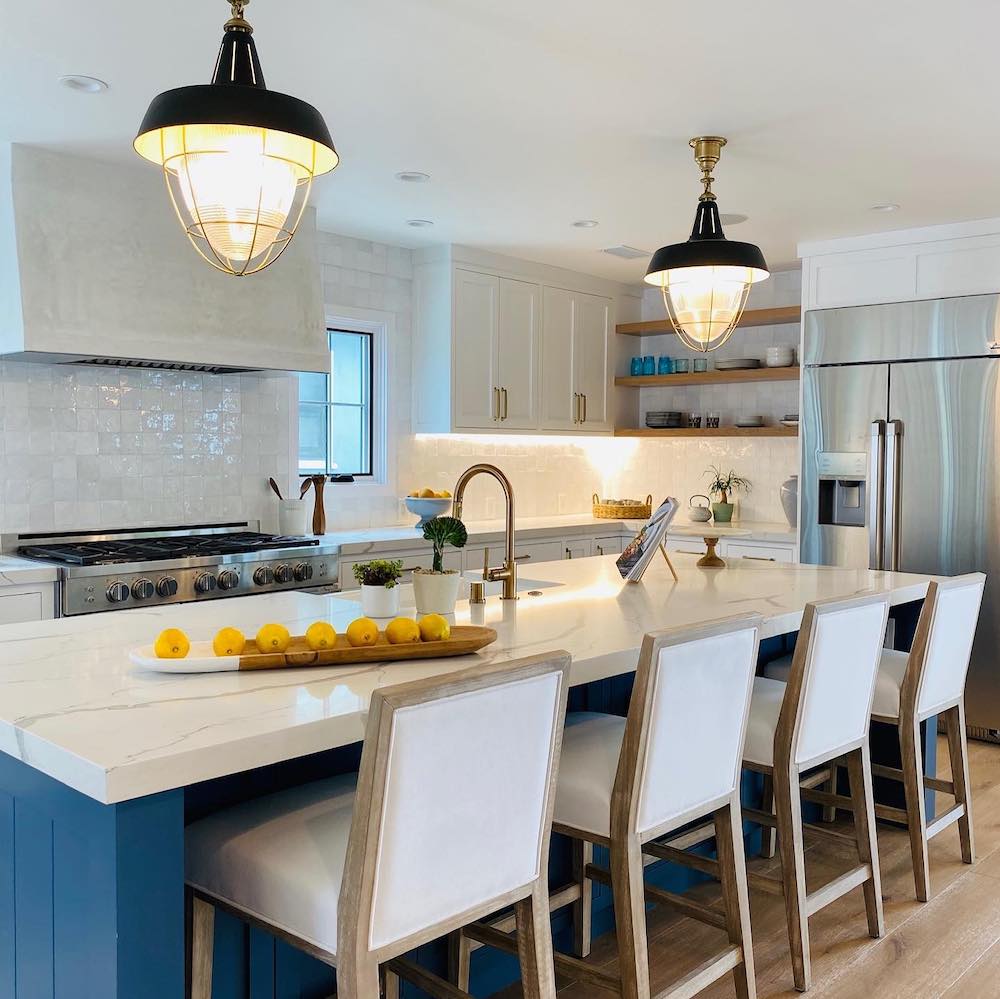 Nautical pendant lights for kitchen deals island