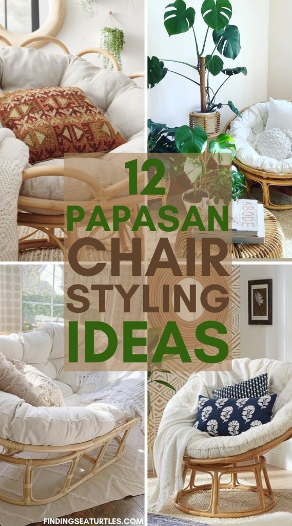 12 Papasan Chairs Styling Ideas #PapasanChair #MamasanChair #BowlChair #HomeDecor