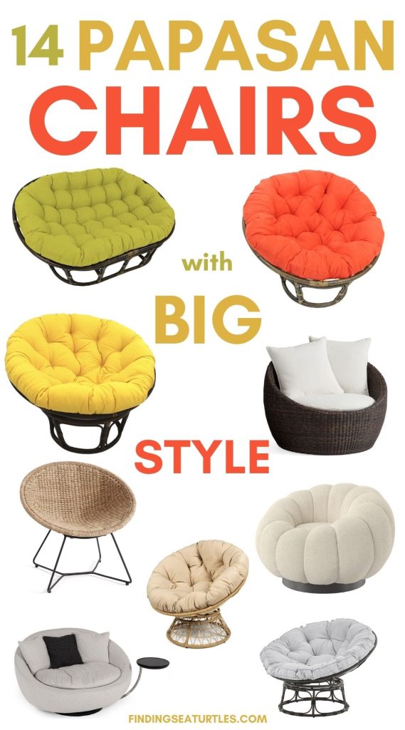 14 Papasan Chairs with Big Style #PapasanChair #MamasanChair #BowlChair #HomeDecor