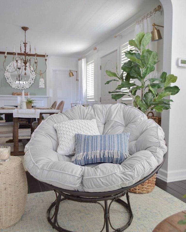 12 Papasan Chair Styling Ideas for the Perfect Lounging Space