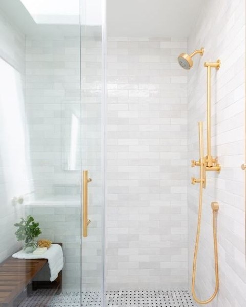 In 3 #ShowerBench #TeakShowerBenches #Bathrooms #HomeDecor