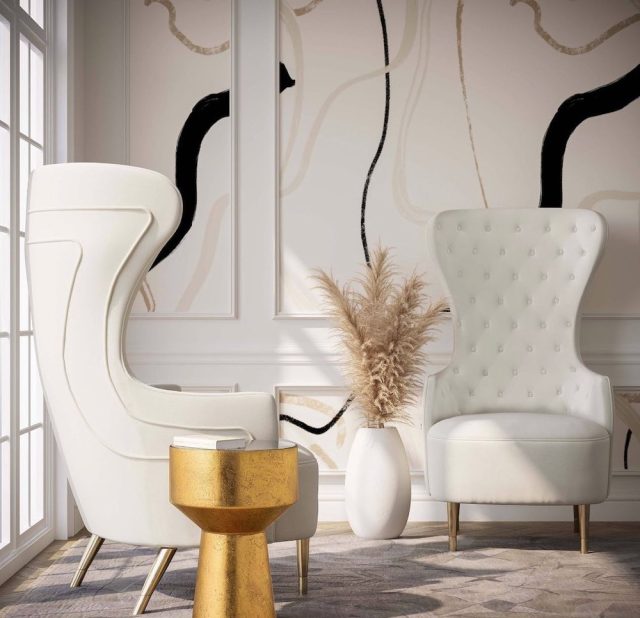 15 Wingback Accent Chairs For Neutral Home Interiors   Inspo 4 Alexisfurniture 640x618 