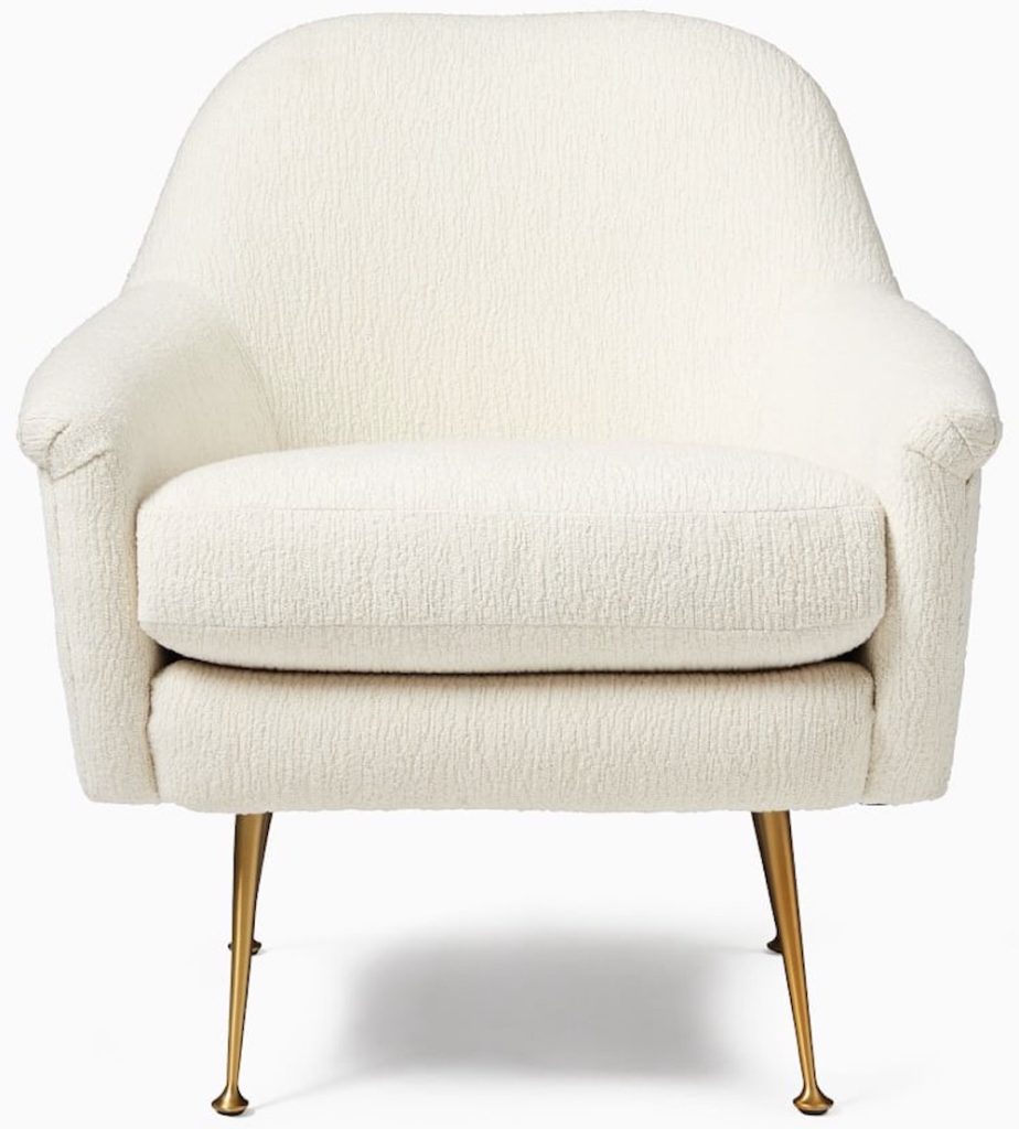 Elsie Boucle Cocktail Chair