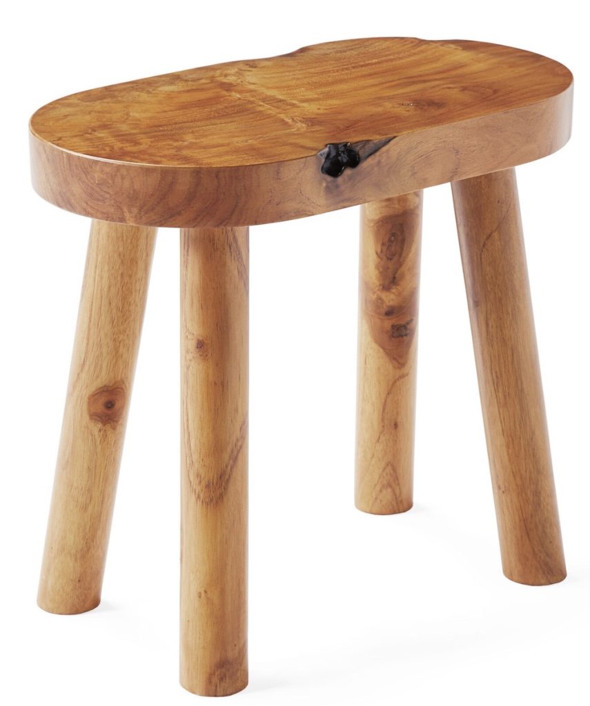 Teak Shower Bench Ideas Teak Oval Stool #ShowerBench #TeakShowerBenches #Bathrooms #HomeDecor