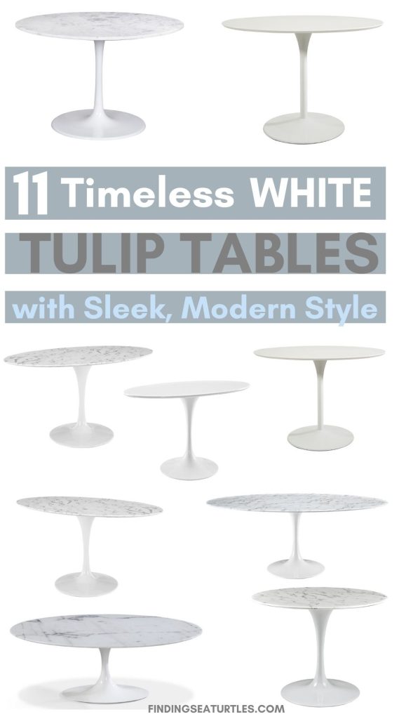 11 Timeless White Tulip Tables with Sleek Modern Style #TulipTables #WhiteTulipTables #DiningTable #Mid-CenturyStyle #HomeDecor