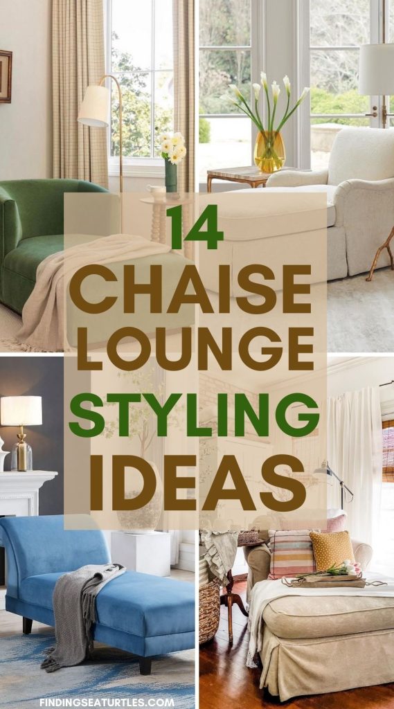 14 Chaise Lounge Styling Ideas #ChaiseLounge #ChaiseChair #ChaiseLongue #FaintingCouch #HomeDecor