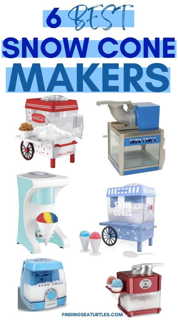 6 Best Snow Cone Makers #SnowConeMakers #SummerTreats #SummerFun #SummerCelebrations