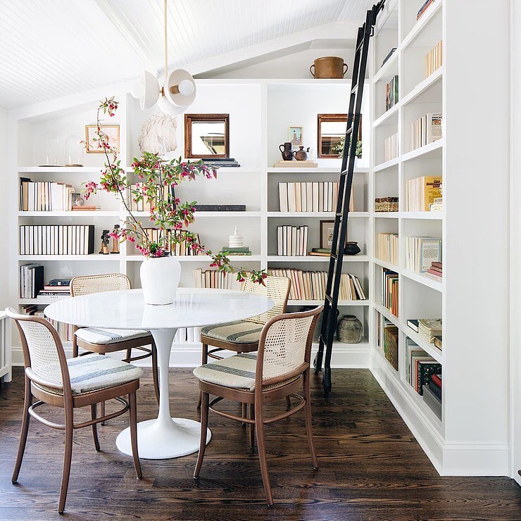 tulip white dining table