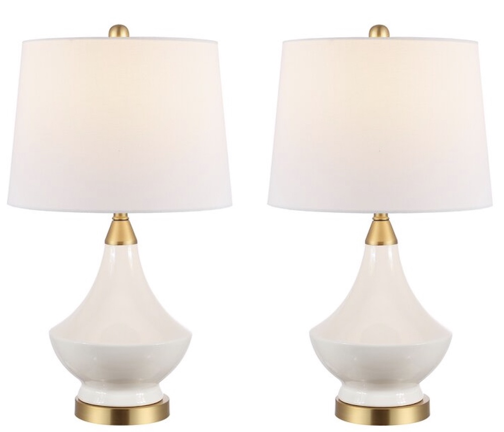 White Table Lamp Ideas #TableLamps #WhiteTableLamps #WhiteLamps #ConsoleTableLamps #HomeDecor