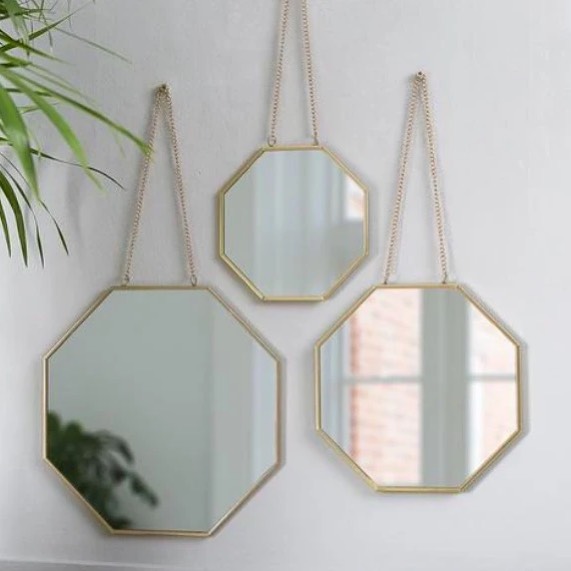 In 1 #Mirrors #ChainHangingMirrors #DecorativeMirrors #HomeDecor 