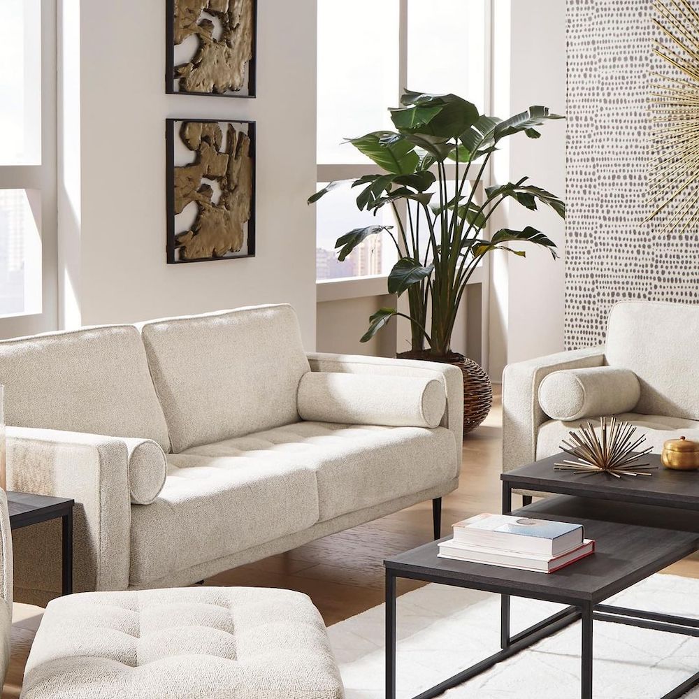 mid-century modern loveseats In 10 #Sofa #Loveseat #Modern #MidCenturyModern #HomeDecor