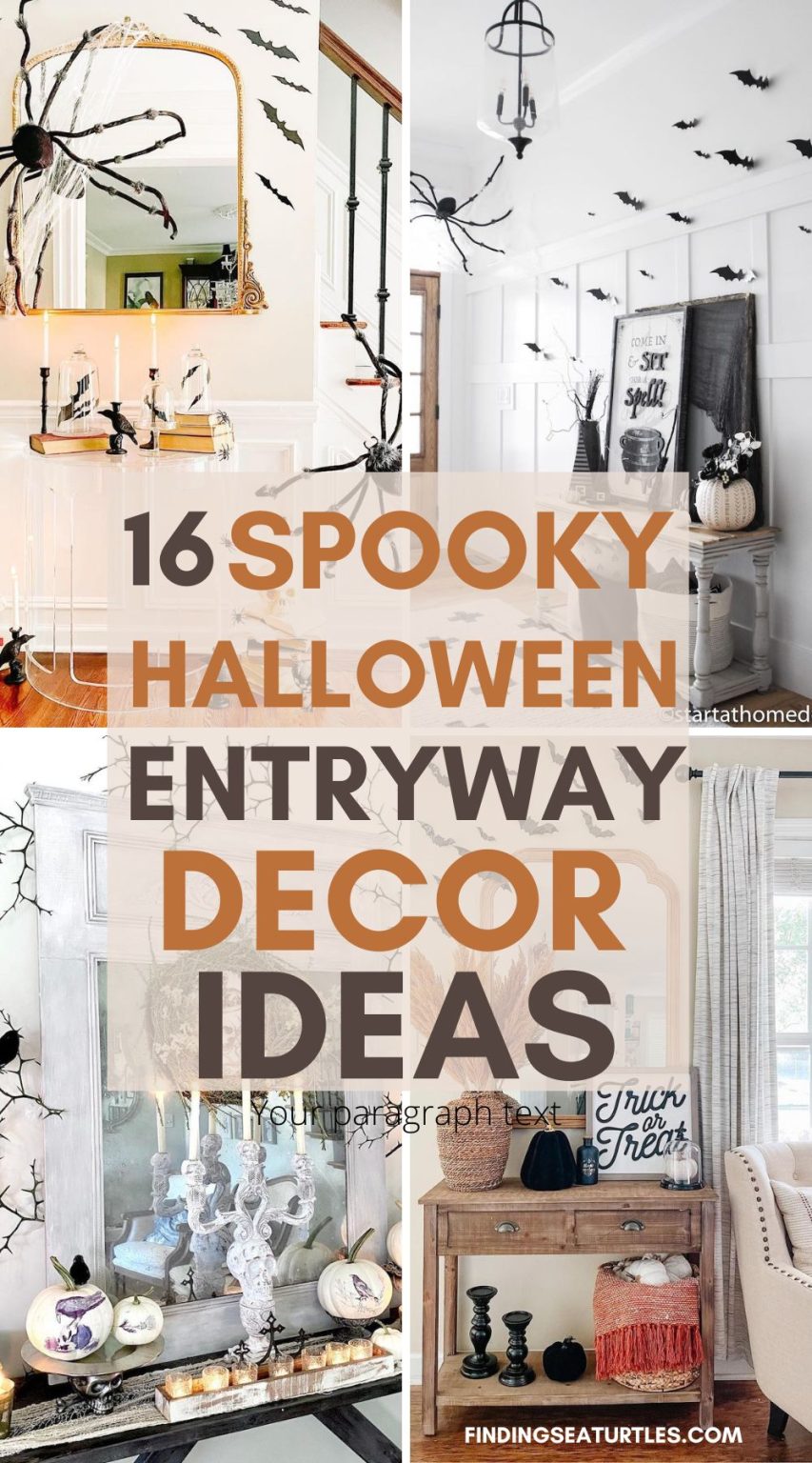 16 Spooky Halloween Entryway Decor Ideas