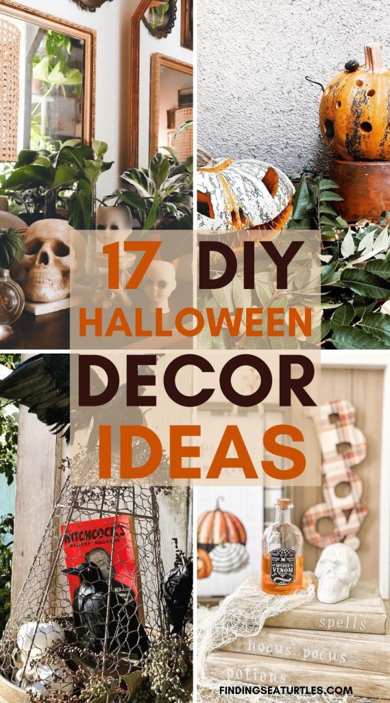 17 DIY Halloween Decor Ideas #Halloween