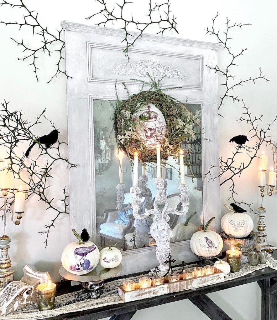 Halloween Entryway Decor Ideas In 14 #Halloween