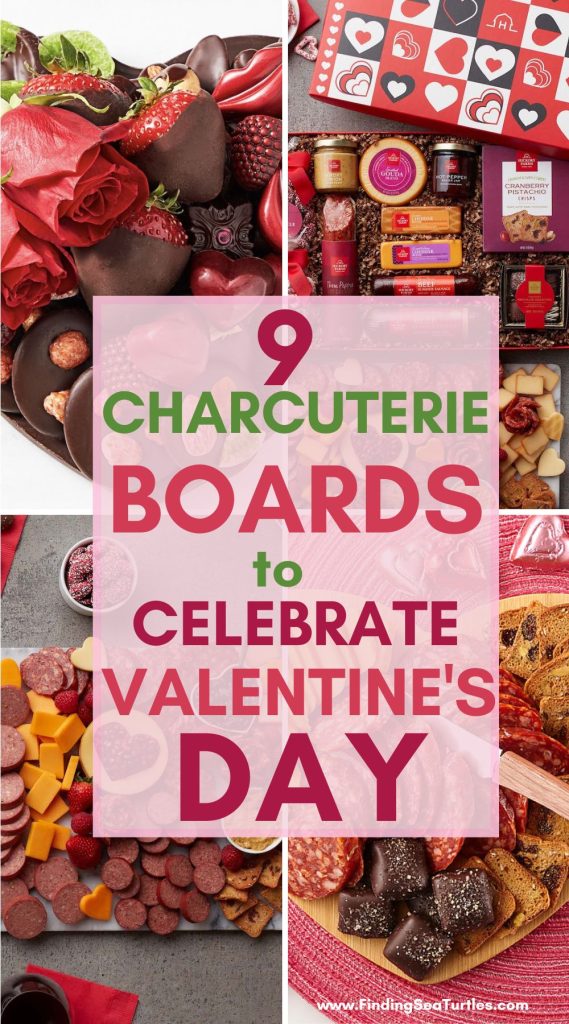 9 Charcuterie Boards to Celebrate Valentine's Day #Charcuterie #CharcuterieBoards #ValentinesDay  