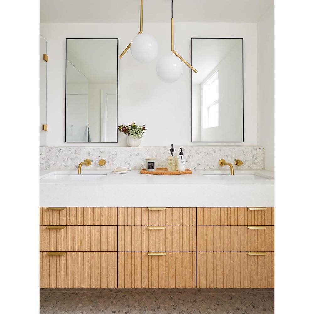 Neutral Bathroom Vanity Ideas In 14 #Bathroom #Vanity #NeutralHomeDecor 