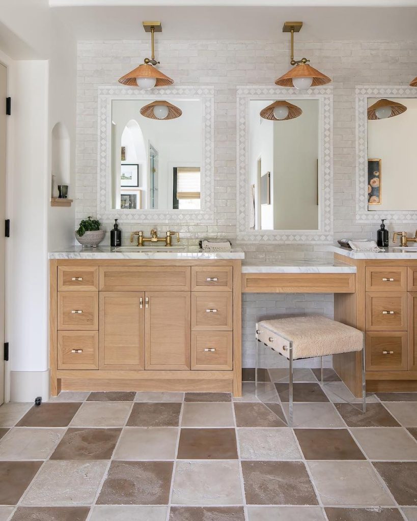 Neutral Bathroom Vanity Ideas In 16 #Bathroom #Vanity #NeutralHomeDecor 