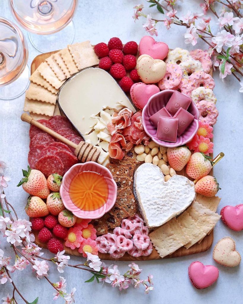 In C #Charcuterie #CharcuterieBoards #ValentinesDay  