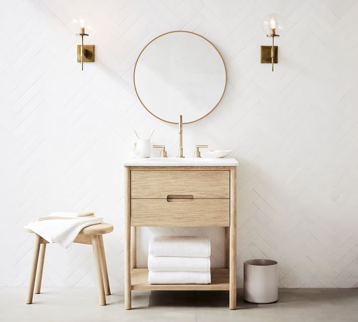 Manzanita #Bathroom #VanityIdeas #NeutralHomeDecor 