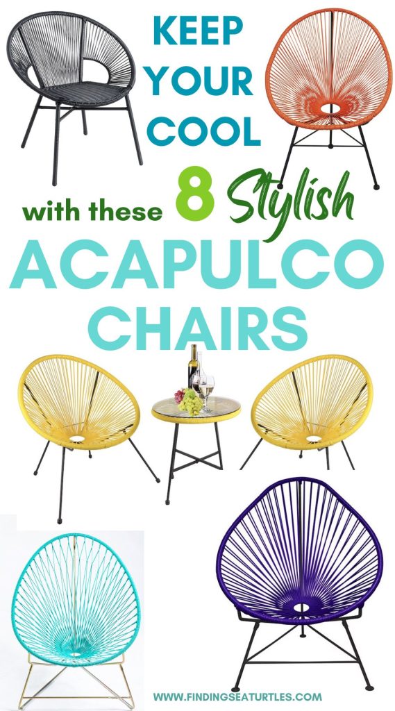 Keep Your Cool with these 8 Stylish Acapulco Chairs #AcapulcoChair #PatioChairs #Patio