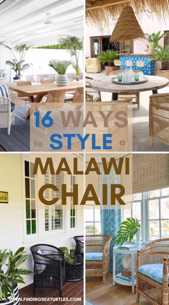 16 WAYS to Style a Malawi Chair #MalawiChairs #RattanChairs #WickerChairs