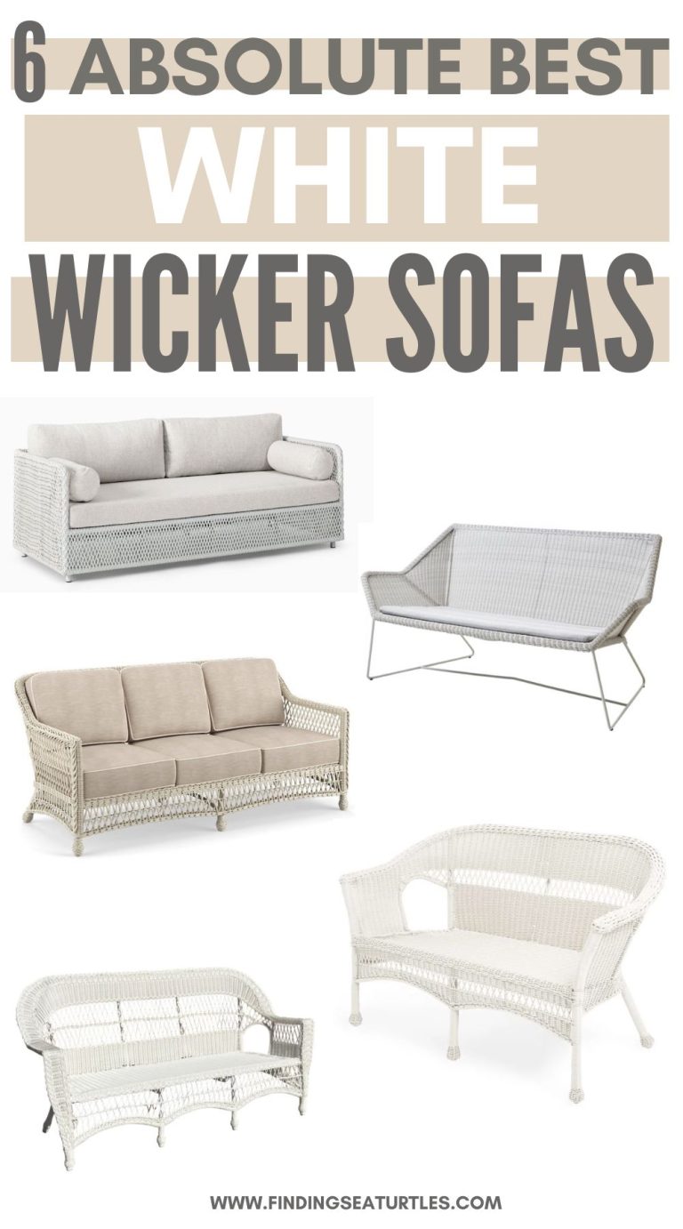 6 White Wicker Sofas for Creating a Calming and Serene Space