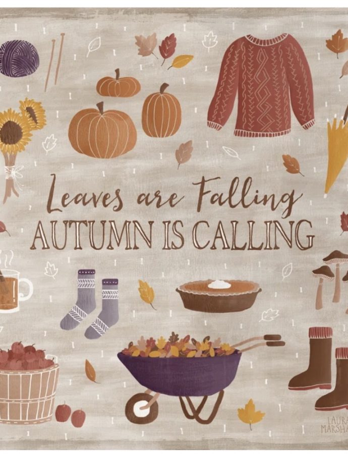 10 Fall Textual Wall Art that Celebrates the Season
