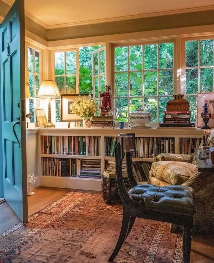 Home Library Ideas In R #Library #HomeLibrary #ReadingNooks 