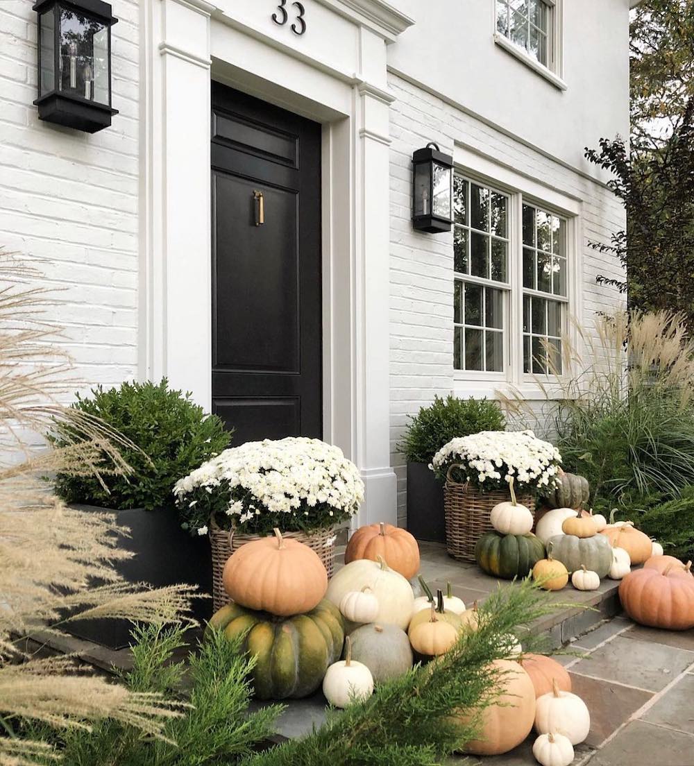 In 23 #FallDecor #FallFrontPorch #FallPorchIdeas