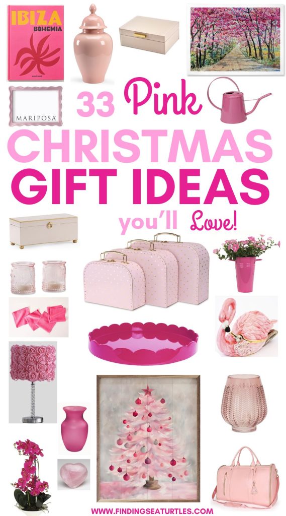 33 Pink Christmas Gift Ideas you'll Love #PinkGiftIdeas #PinkChristmasGiftIdeas #PinkChristmasIdeas #PinkStyling 