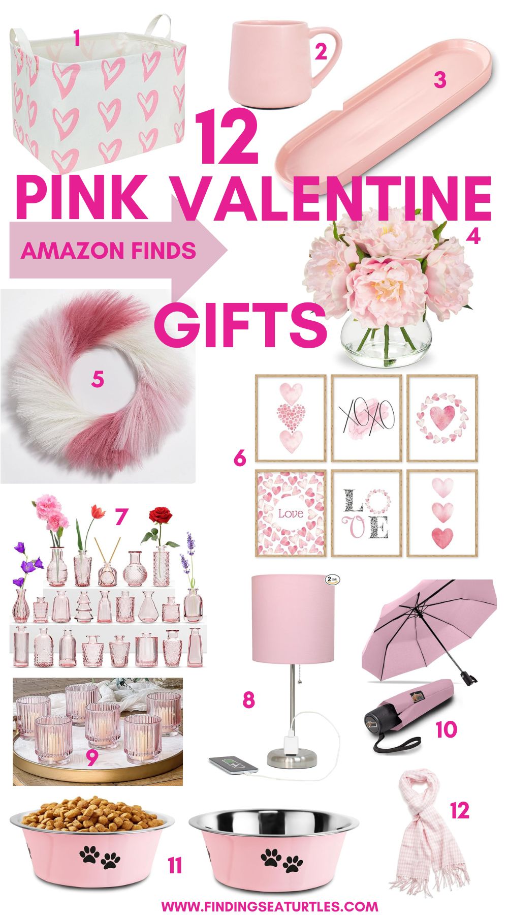 12 PINK Valentine Amazon Finds