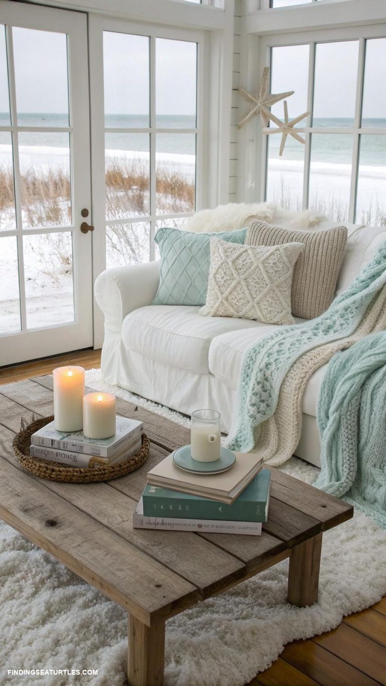 10 Winter Living Room Decor Ideas to Enjoy Your Coastal Home