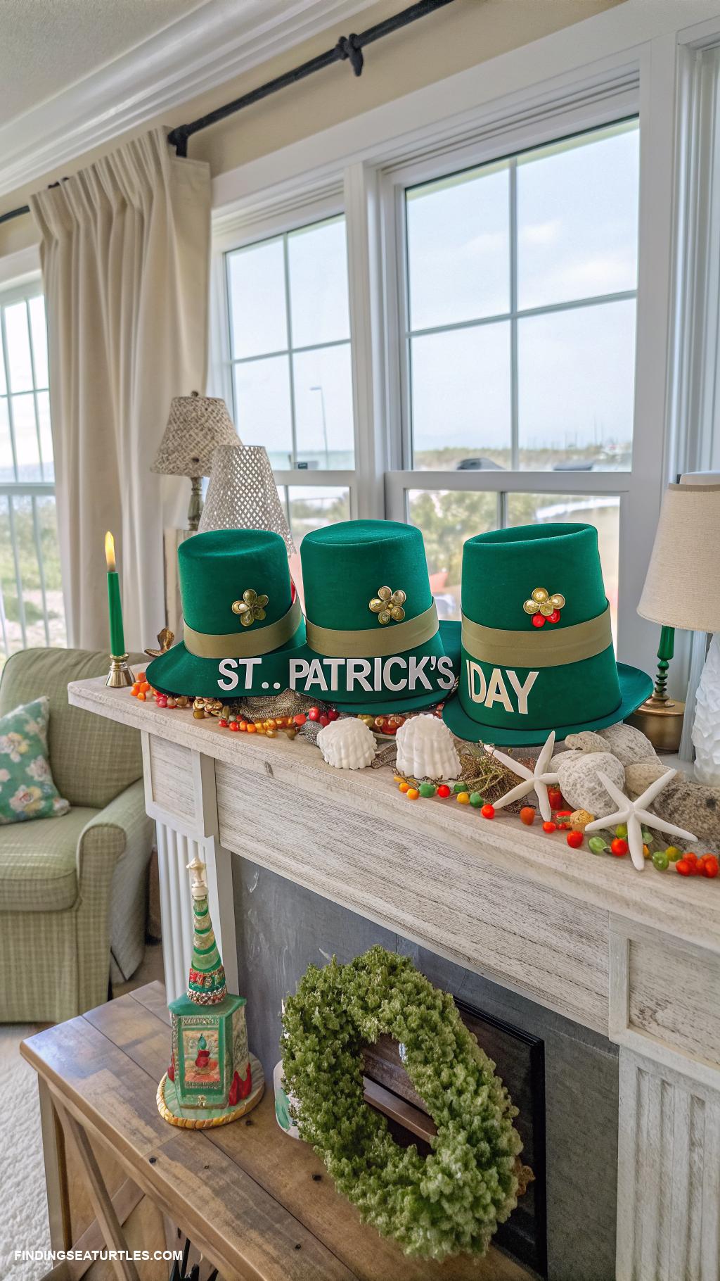 St-Patricks-Day-home-decor-Personalized-leprechaun-hats-as-decor-accents