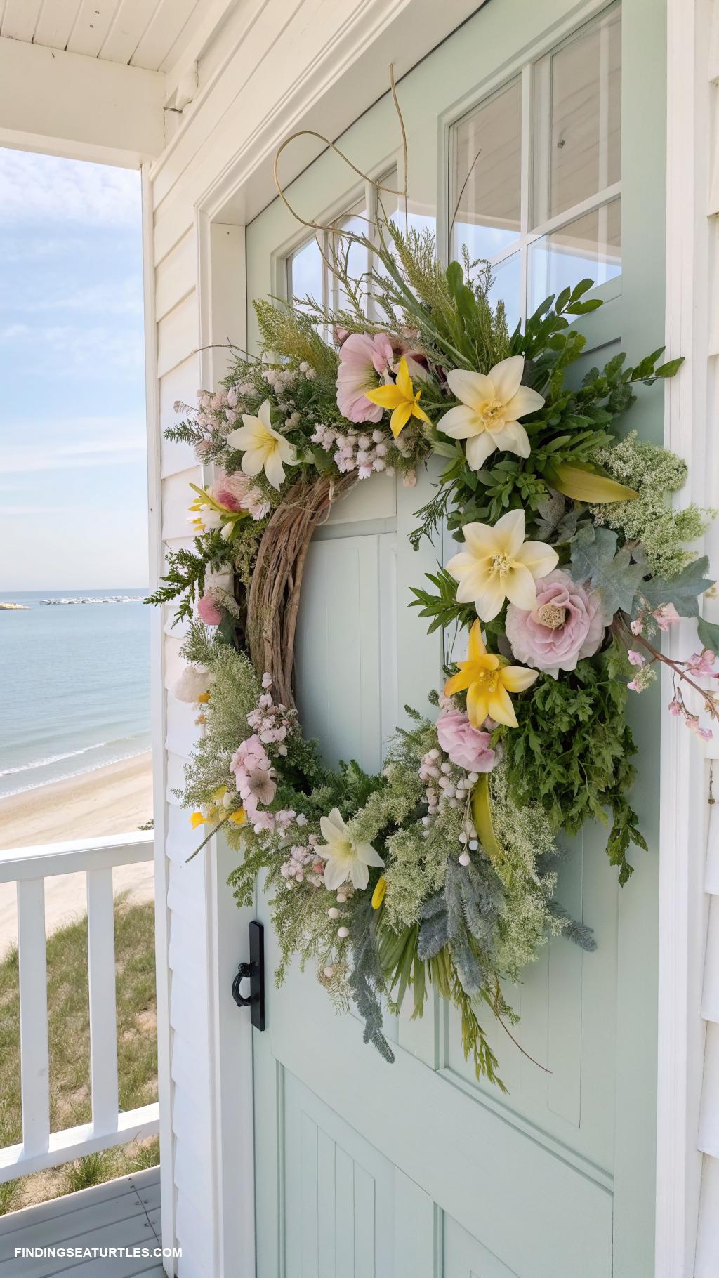 spring-home-decor-Spring-themed-wreaths-for-front-doors